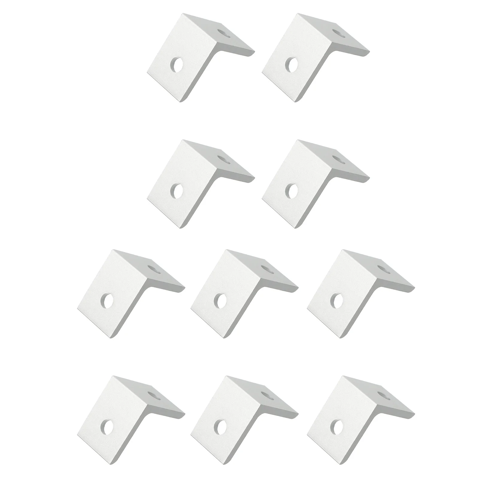 

10pcs Aluminum Profile Corner Brackets 90-Degree Angle Connectors For Industrial Extrusion Frame L-Shaped Joint Fasteners Heavy