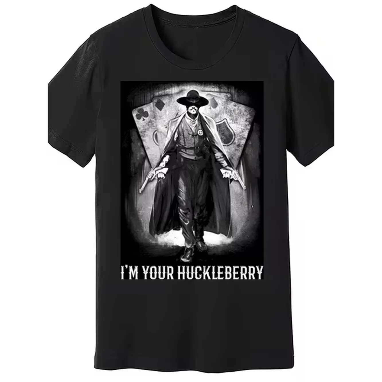 Hulleyday Huleberry Essential T Shirt I Am Huleberry 907896 Funny Womens Short Sleeve Black Round Neck Micro Stretch Fabric