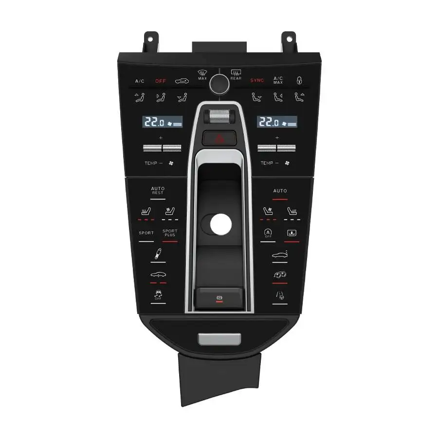 Car Accessories For Porsche Panamera 2010-2016 Upgraded Appearance Interior Decorative Digital Center Console Gear Shift Panel