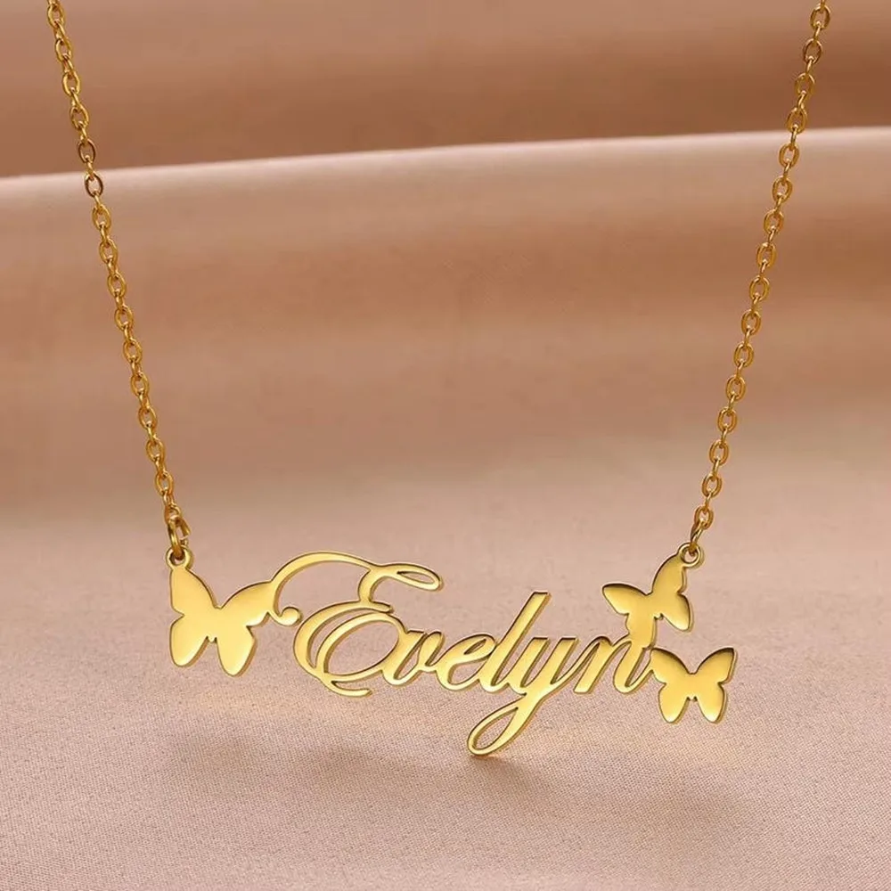 قلادة مخصصة بالاسم، مجوهرات شخ - مراجعة Birth Flower Necklace وسعره