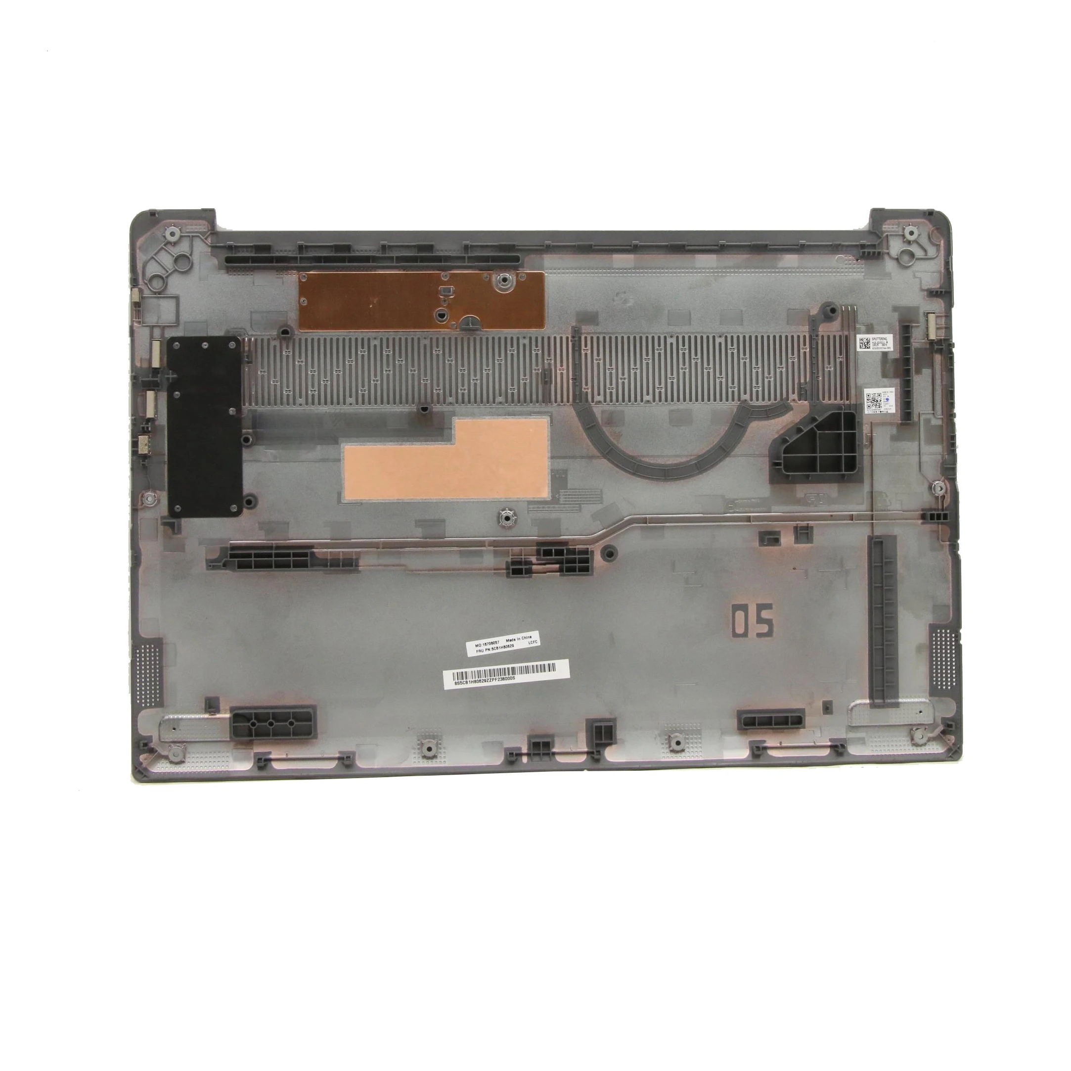 Laptop Bottom Case For Lenovo For IdeaPad 3 17IAU7 3 17ABA7 3 17IRU7 5CB1H80627 HDD 5CB1H80629 Lower Case Base Cover Grey