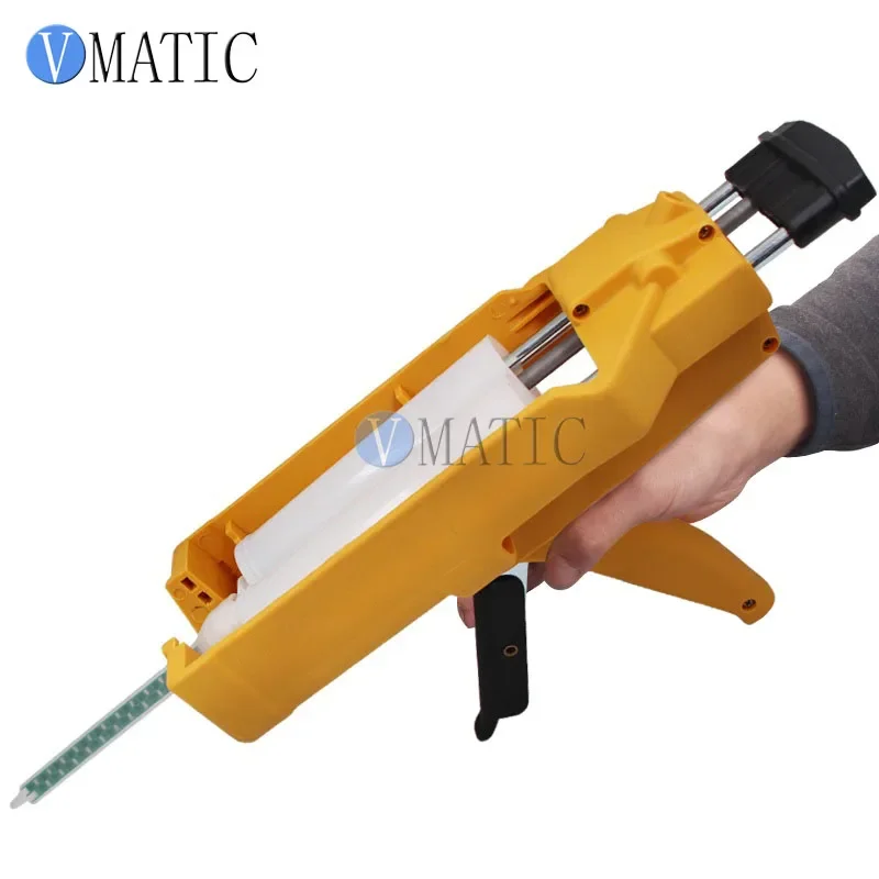 High Quality Fast Selling 600cc 1:1 1:2 Manually AB Glue Cartridge Caulking Gun 600ml