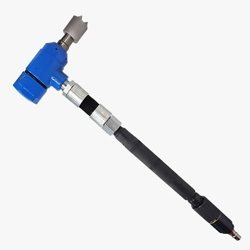 Concrete chipping machine Pneumatic hand-held chipping machine Wall bridge Stone relief Alloy chipping hammer