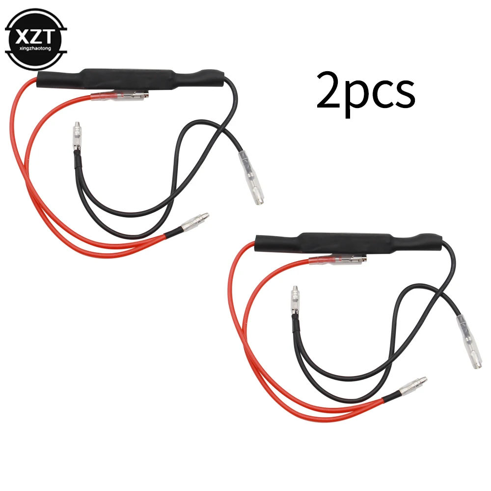 12V Universal Motorcycle Flasher LED Turn Signal Indicator Resistor Adapter Solution does not flash or Fast flash