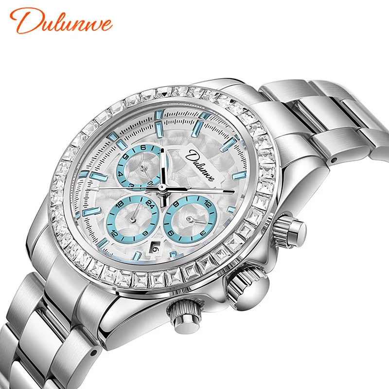 

Men's Business Tourbillon Automatic Mechanical Watch Diamond-studded Multi-function Sports Watch Man Automatic Movement Watch