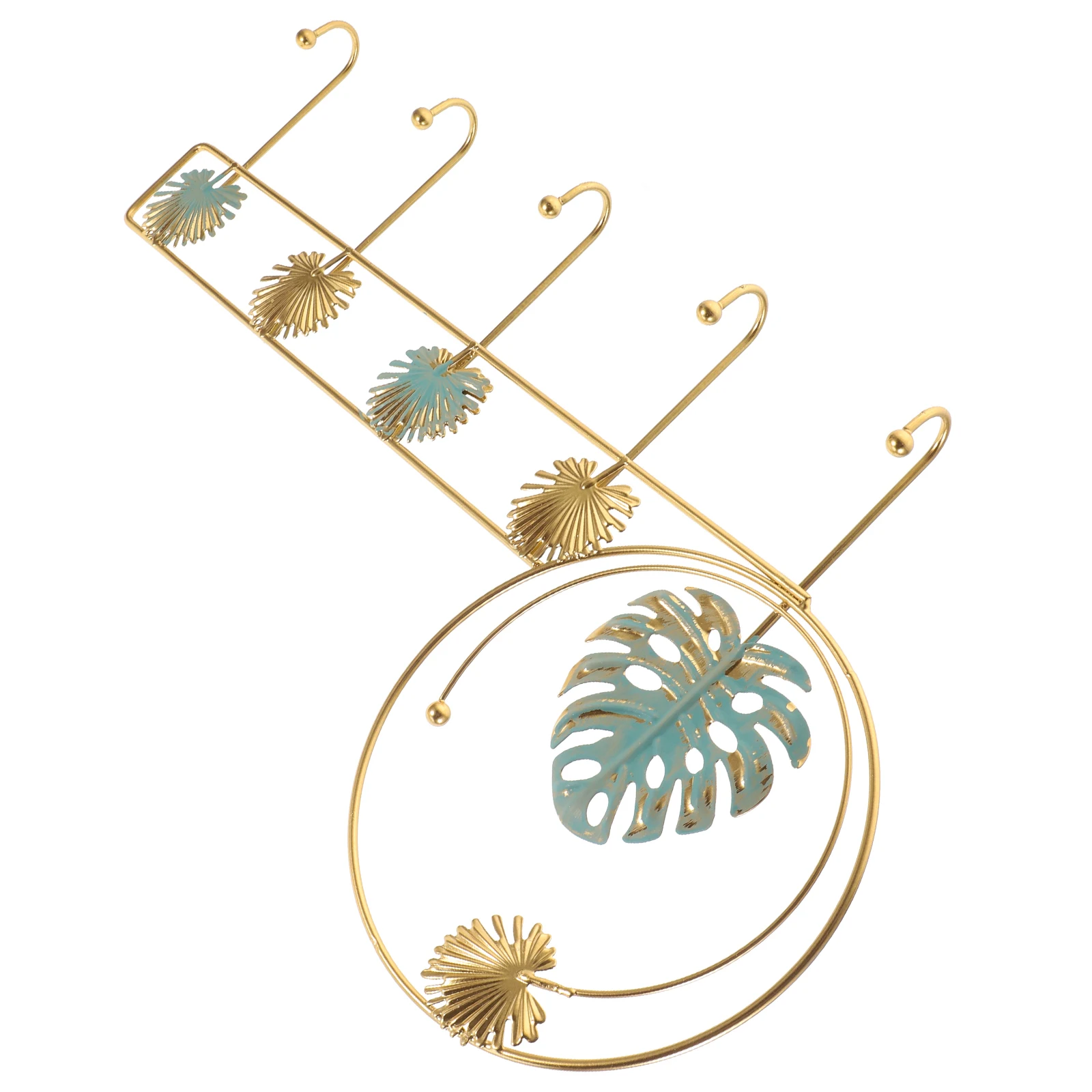 

Iron Wall for Keys Storage Decorative Bathroom Towel Rack Coat Hanger Hooks Farmhouse Closet Wall Hanging Hooks