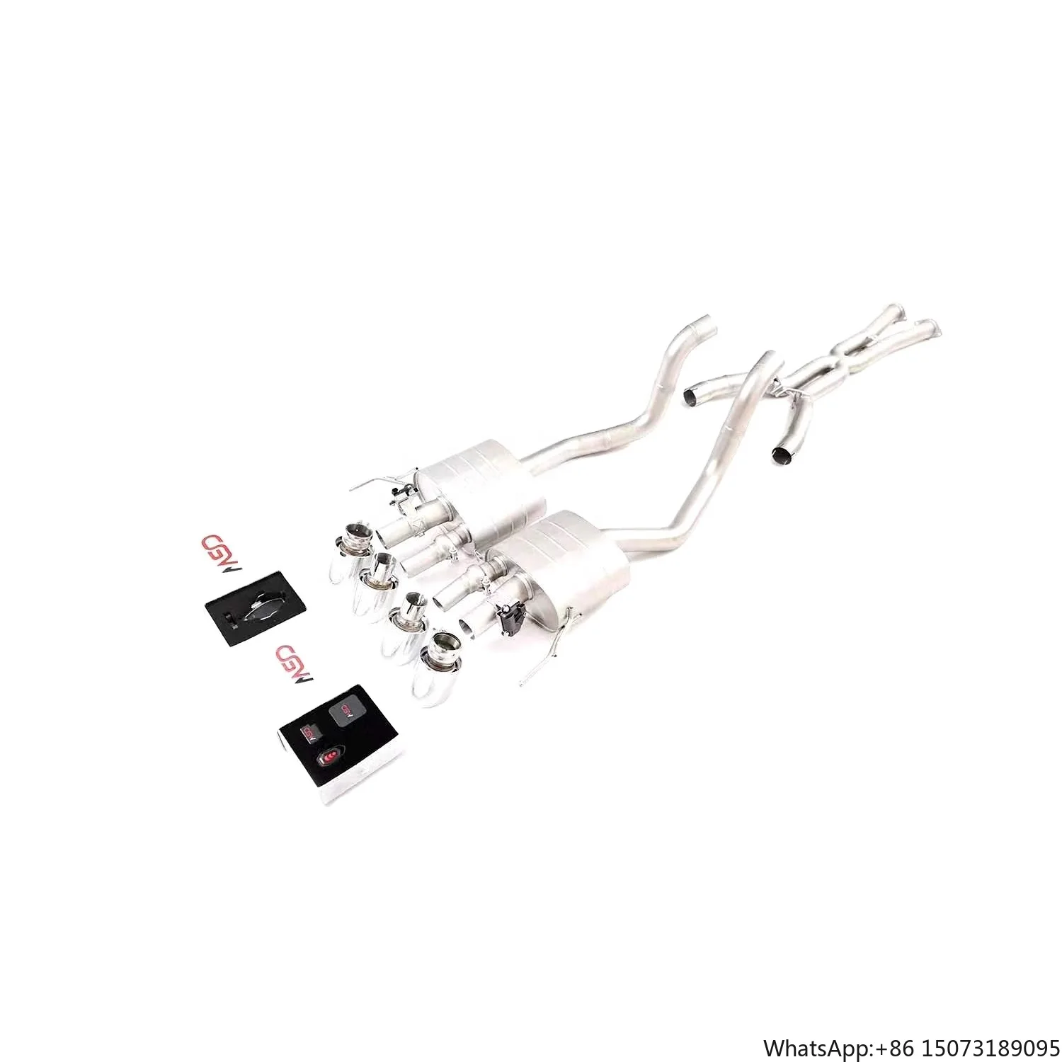 Easy Installation Automobile Titanium or SS304 Exhaust Pipes for 6.2 C7 2013+ Chevy Catback