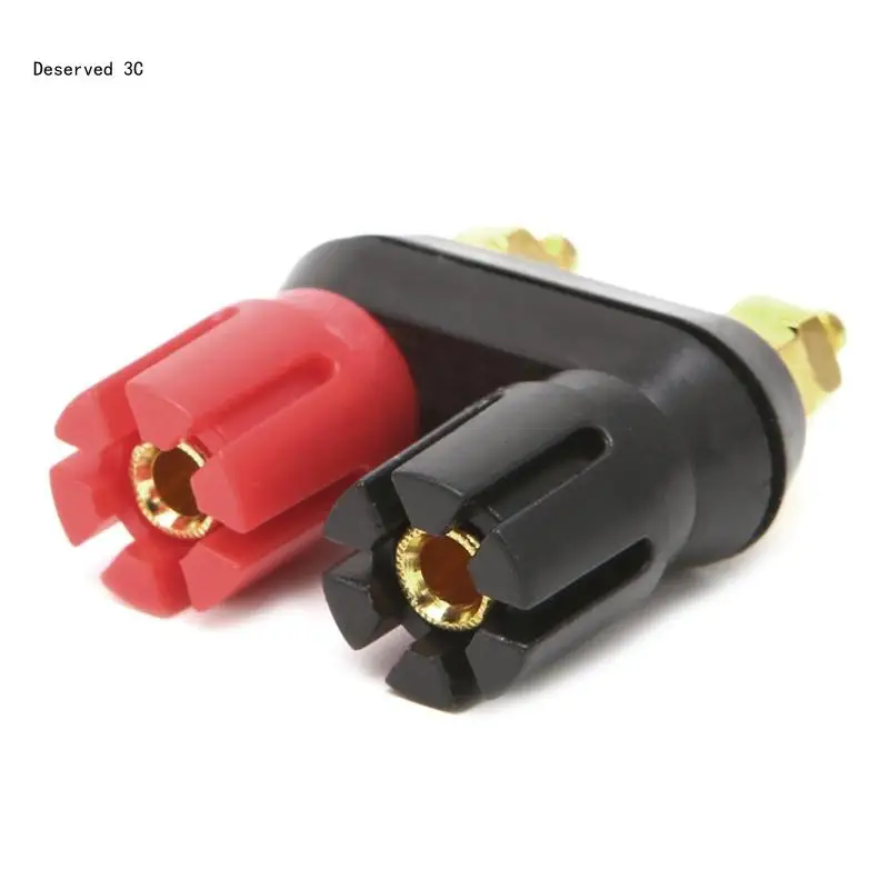 Dual 4mm Banana Plug Socket Binding Post for Speaker Amplifier Terminal