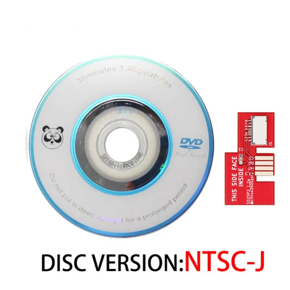 Adaptador de tarjeta piezas SD2SP2, para Gamecub y Boot Disk, Mini DVD, carga de juegos, 1 unidad