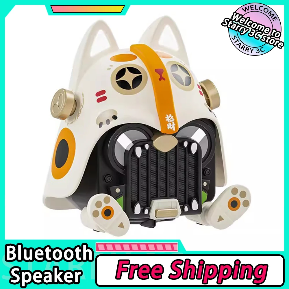 

Wireless Bluetooth Speaker Friday Canned Darth Meow High Sound Quality Audio Wireless Speaker Home Desk Decoration Gifts