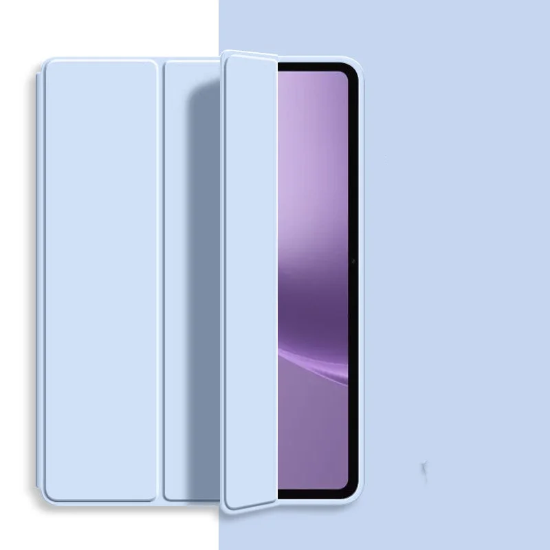 For OnePlus Pad 4 Case Tri-folding PU Leaher Soft Back Stand Tablet Shell Funda For Oneplus Pad 4 One Plus Pad 4 Case 13.2 inch