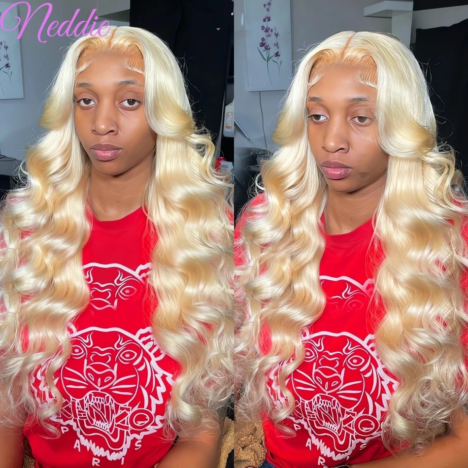 Blonde Wig 613 HD Lace Frontal Wig 13x6 Body Wave Human Hair Wigs 30 Inch Brazilian Lace Front Wigs 13x4 Transparent For Women