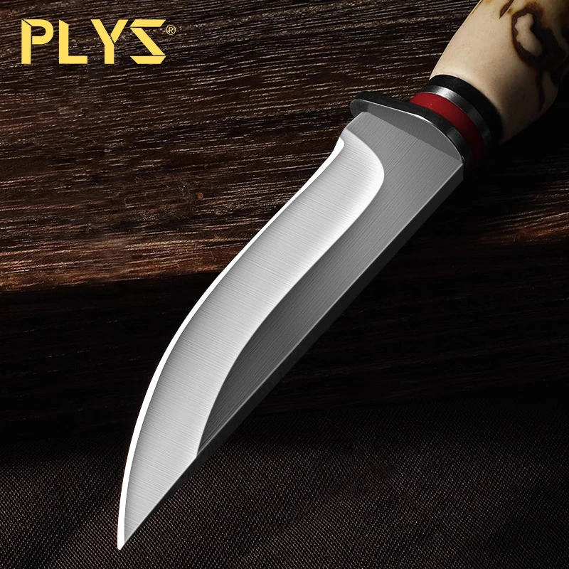 PLYS-Pocket KnifeHandle Meat KnifeKnife for eating lamb chopsPocket Fruit KnifeBarbecue KnifeMultifunctional Knife