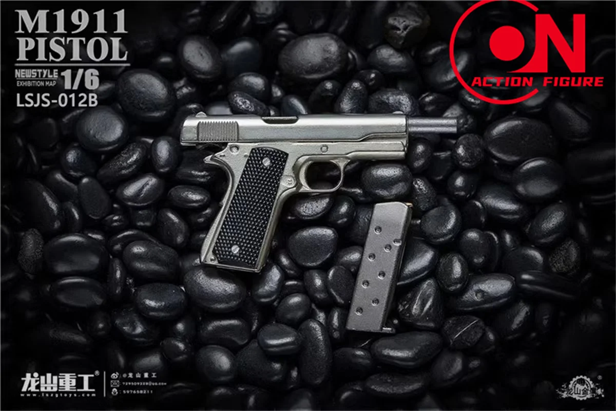 1/6 LSJS-011 Desert Eagle LSJS-012 M1911 Pistol Model Soldier Scene Accessories Props Fit 12'' Soldier Action Figure Body