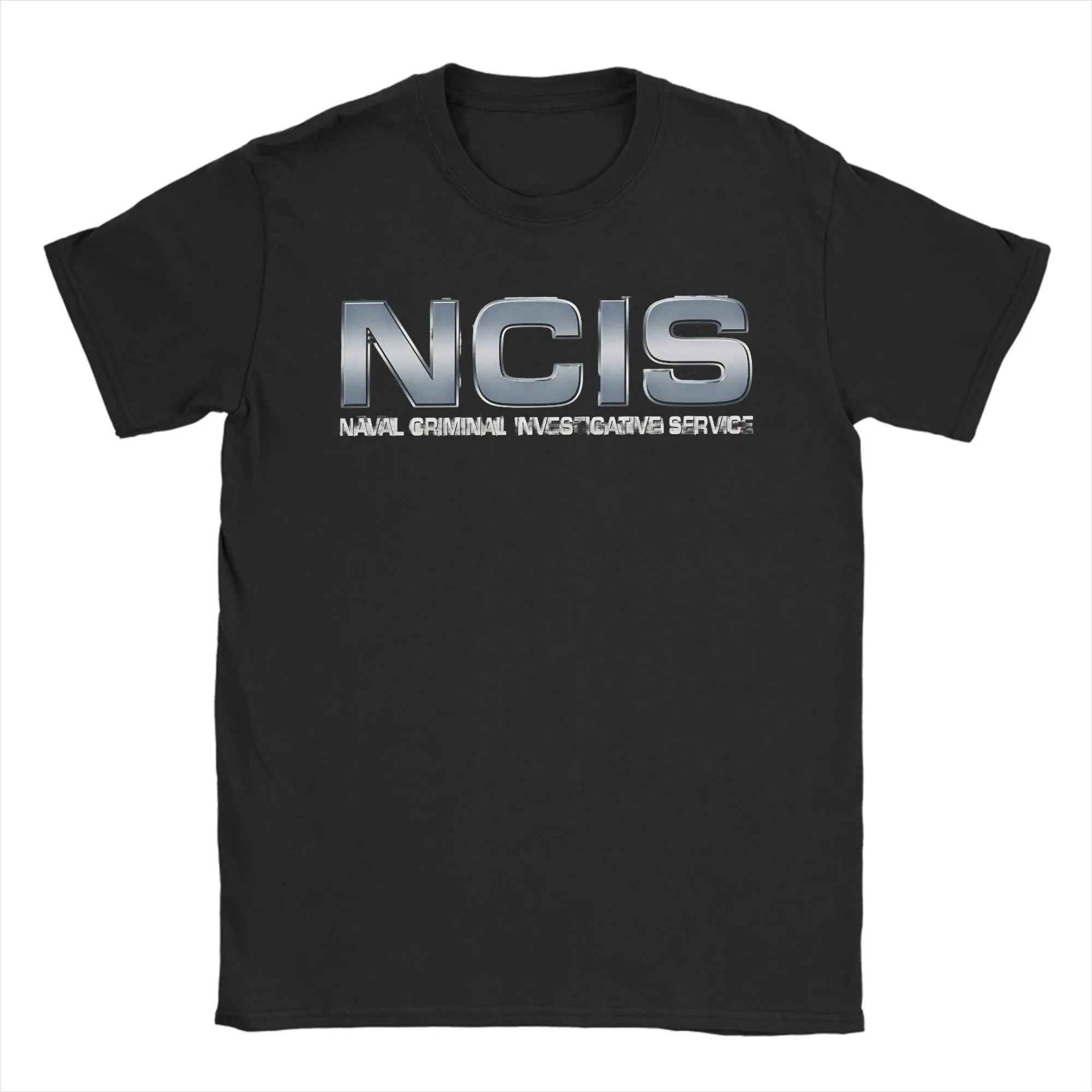 NCIS Naval Criminal Investigative Service T Shirt Summer 100% Cotton T-Shirts For Men's Tee Shirt Short Sleeve Y2K Funny Clothes