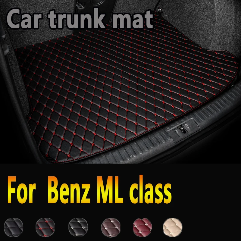 Car trunk mat for Benz ML class W164 2008 2009 2010 2011 cargo liner carpet interior accessories cover