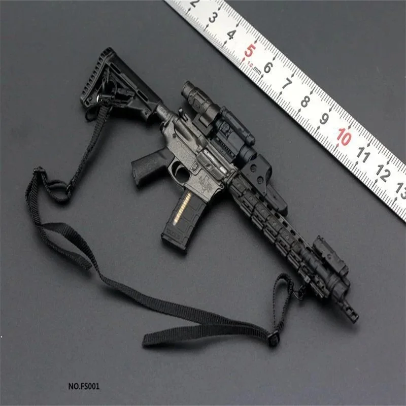

FlameSoldier FS001 1/6 Soldier M4 Assault Plastics Weapon Toy High Quality Model Fit 12'' Action Figure Body In Stock