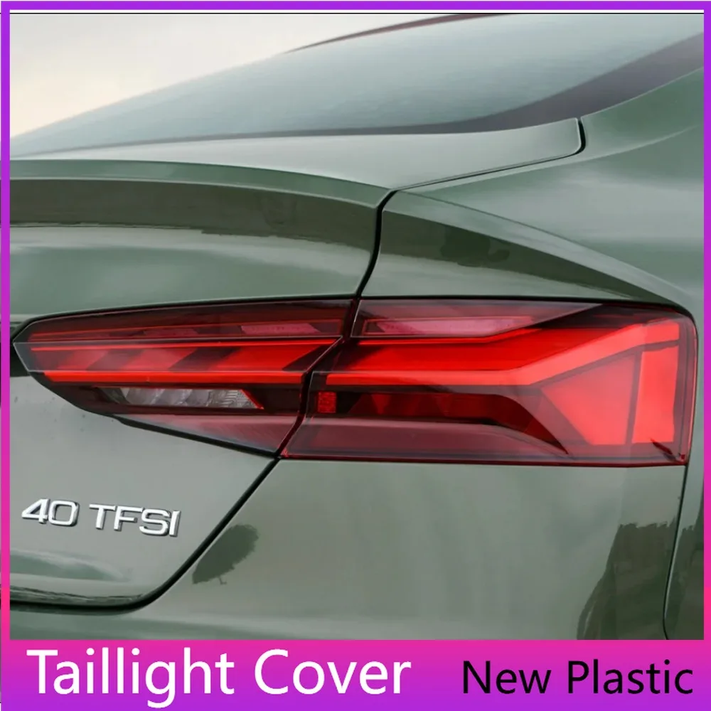 

For Audi A5 2021 2022 2023 Year Rear Taillight Cover Transparent Lampshade Tail Light Lens Shell Body Kit Accessories