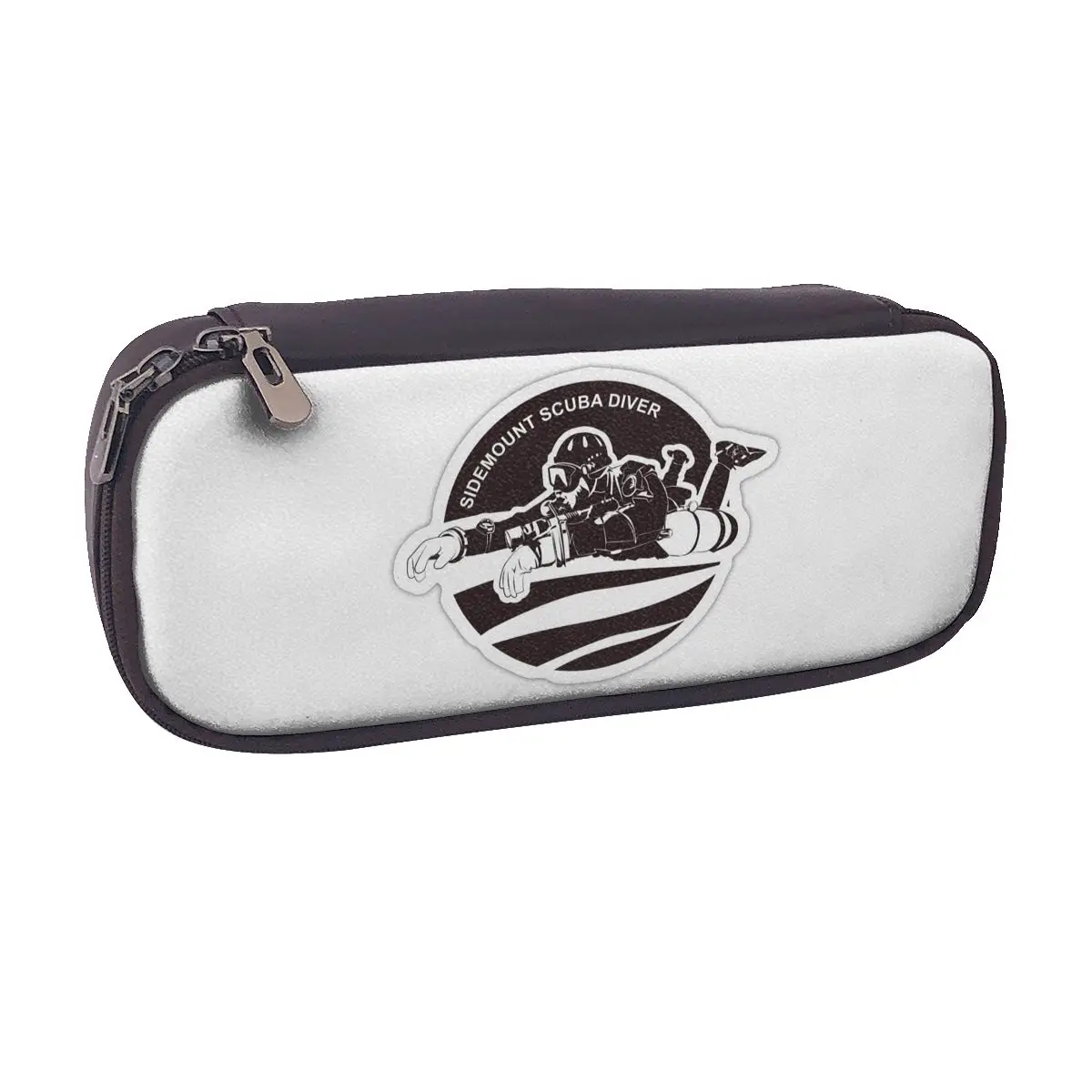 

Кожаный пенал для дайвинга и подводного плавания для мальчиков и девочек, школьная коробка для ручек, сумка-карандаш, канцелярские принадлежности