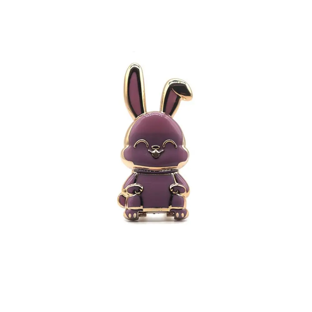 Support Lazy Ring Buckle 3D Folding Smartphone Support Pull Rod Support Rabbit Ring Bracket Mobile Phone Holder Phone Stand