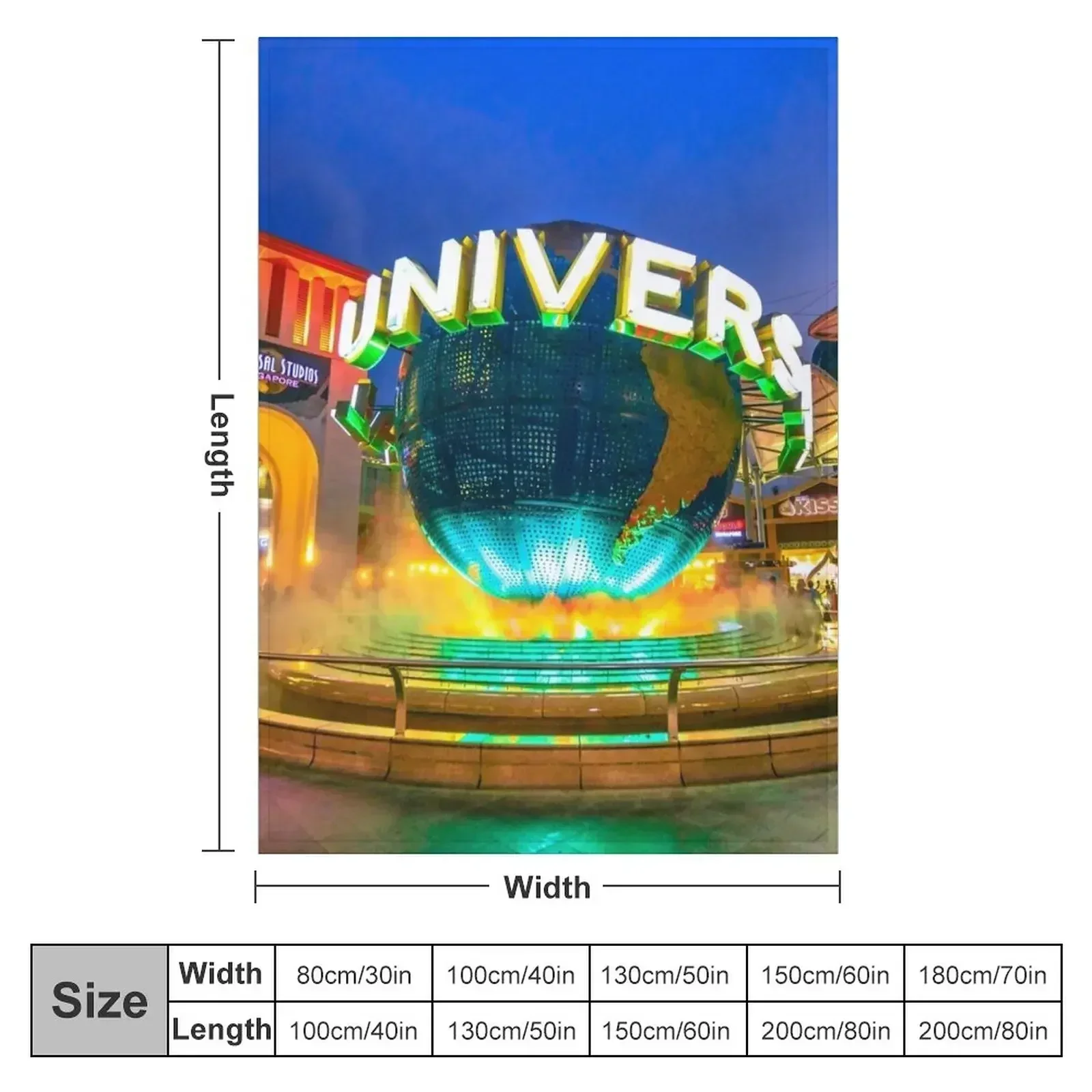 Universal Studios Throw Blanket Flannel Fabric For Baby christmas gifts cosplay anime Blankets