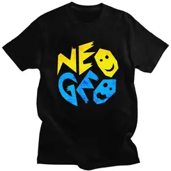 Custom Neogeos Arcade Video Game Tshirts Men Short Sleeved Leisure T Shirt Cool T-shirts Loose Fit Cotton Tee Tops Gift Idea