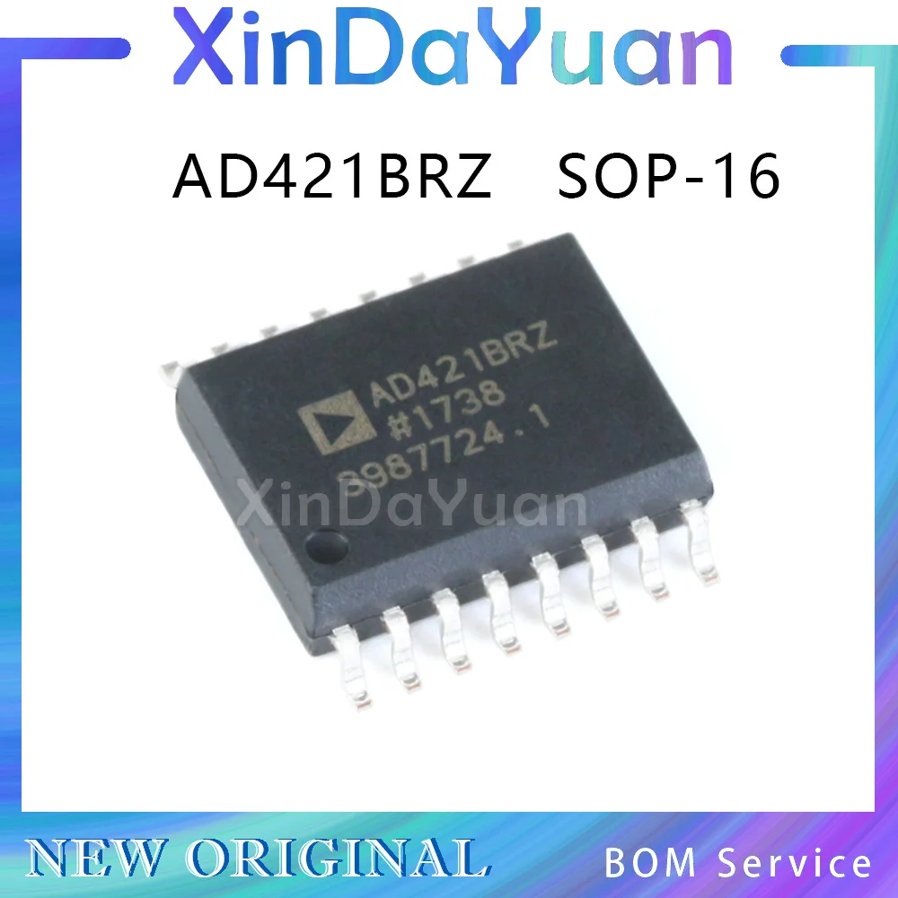 5 pcs AD421BRZ SOP-16 AD421 AD421BR  Digital To Analog Converter Chip