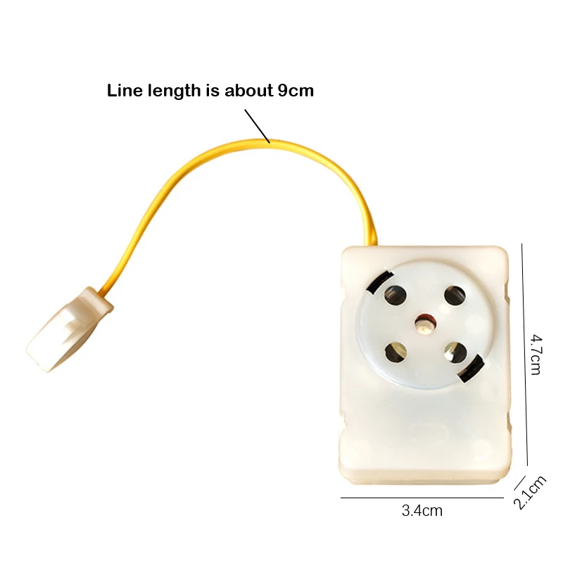 Módulo de grabación de sonido creativo, caja de grabadora de voz, Mini grabadora de voz grabable, juguetes de peluche, insertar Módulo de sonido, caja de voz
