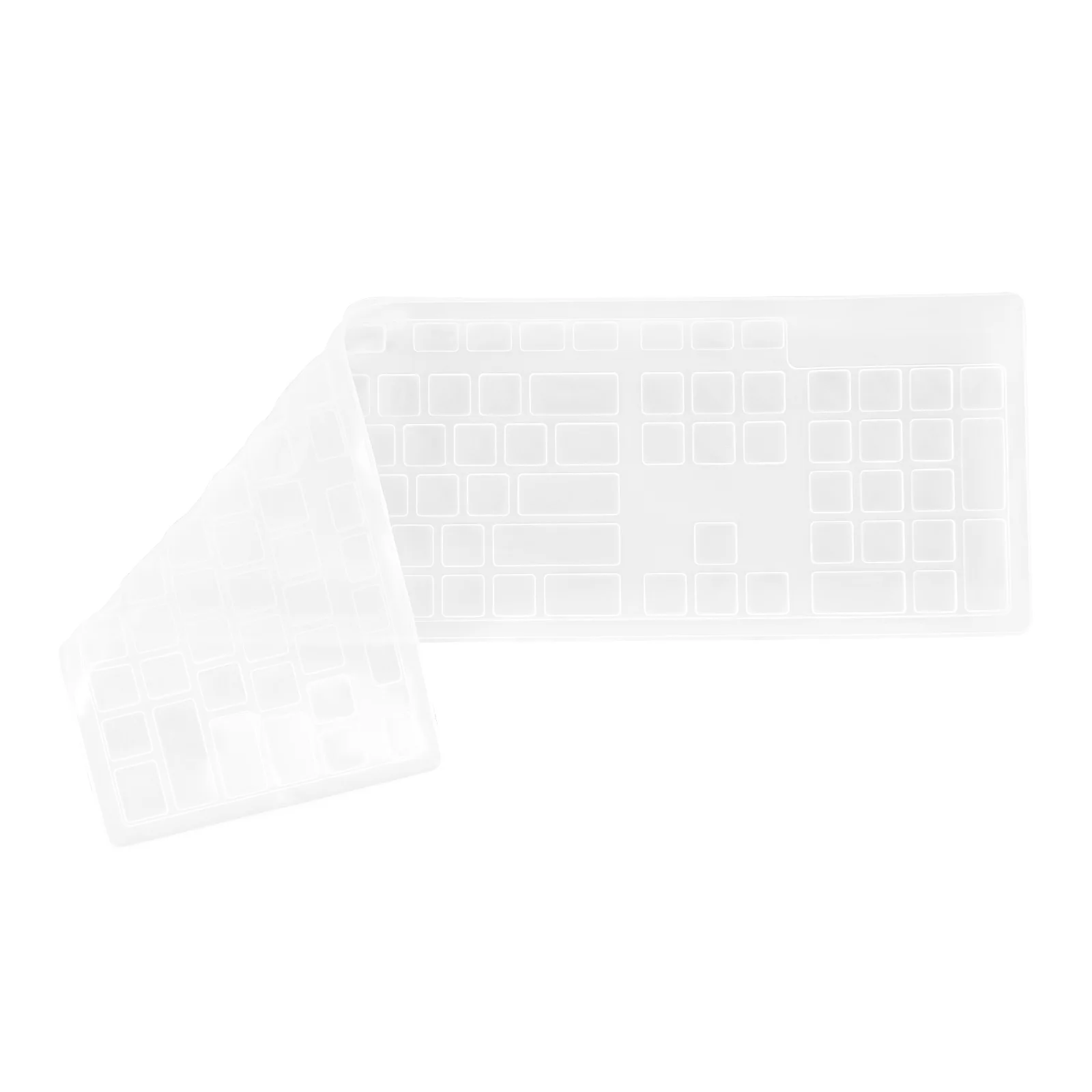 

Silicone Keyboard Protector Transparent Ultra Thin Waterproof Dust-Proof Film For Laptops Washable Reusable Cover Skin