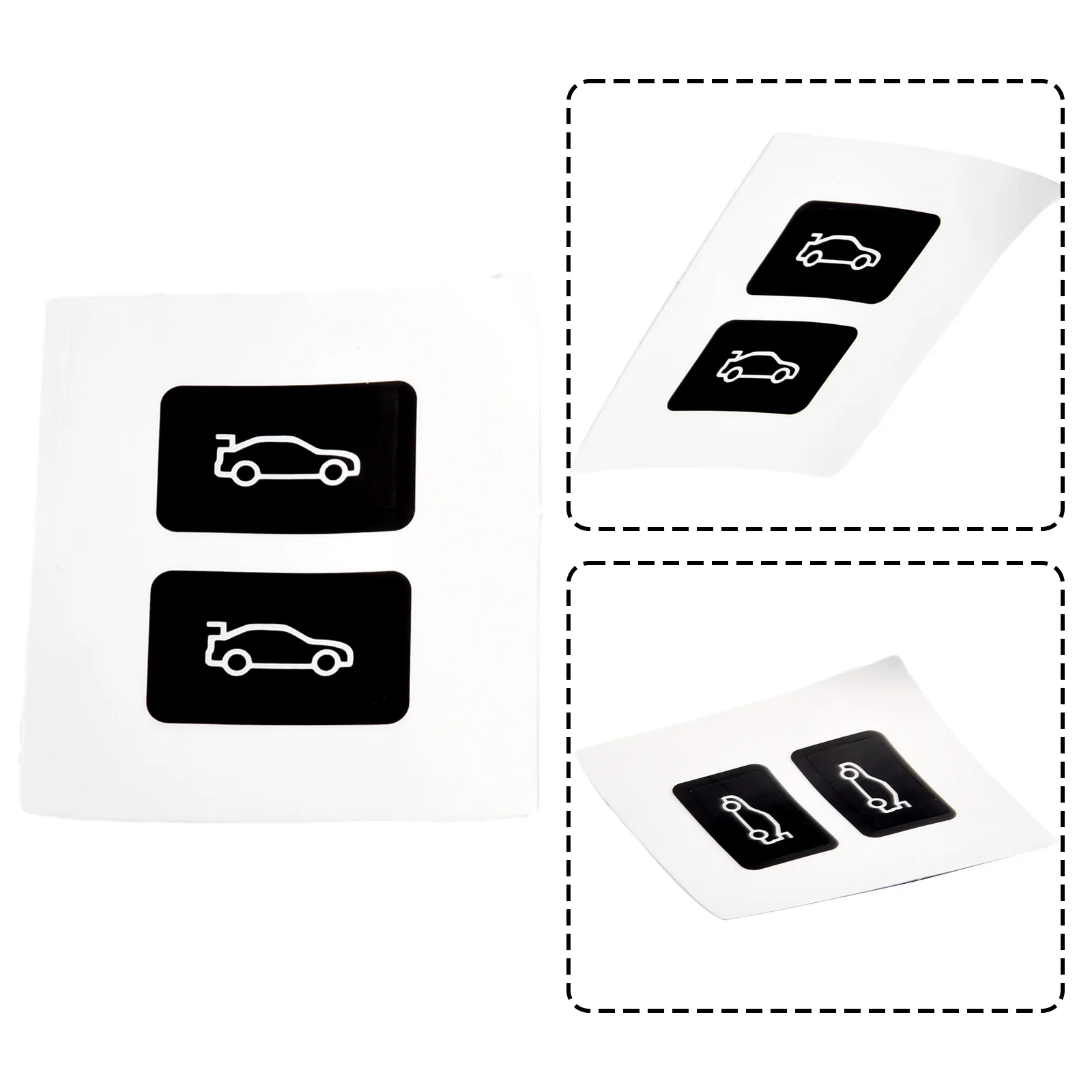 1 قطعة غطاء أزرار الباب الخلفي للسيارة ملصق إصلاح الملحقات الداخلية لسيارات BMW 3 5 7 Series F20 F30 F35 F10 F11 F01 F02