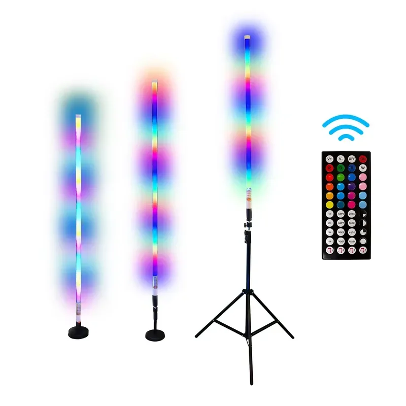 Portable RGB Light Emitting Diode Pole Tube, Handheld Neon Ambient Fill Light, Photographic Stage Lighting