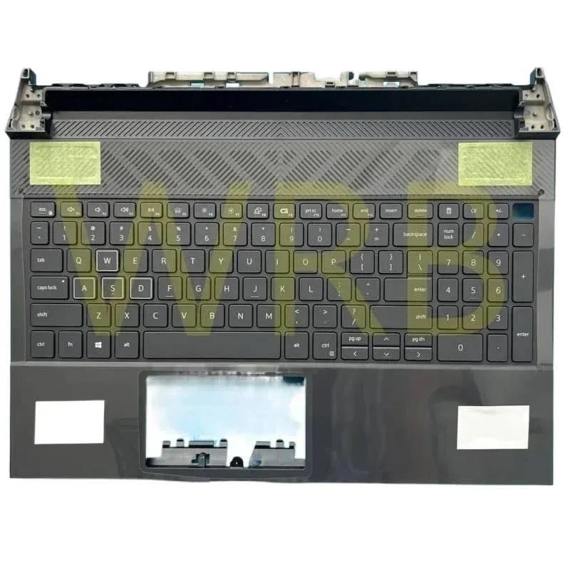 

New For Dell G15 5530 025CCM Palmrest Upper Case RGB Backlit Keyboard