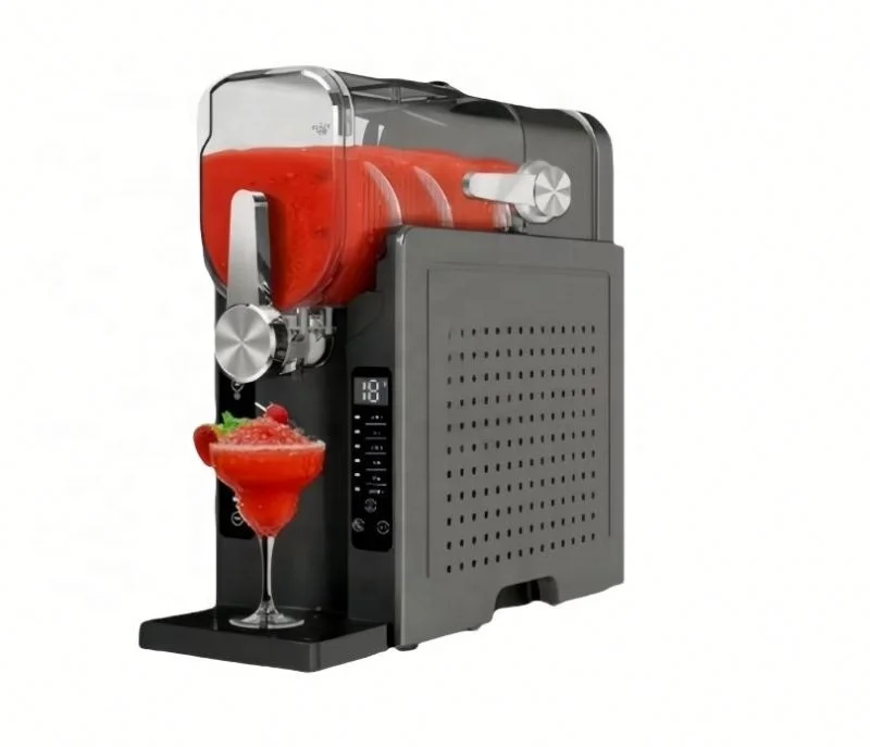 Electric Desktop Ice Cream Frozen Slush Maker 280W 220V 12kg Capacity for Smoothies and Commercial Use 2-Year Warranty