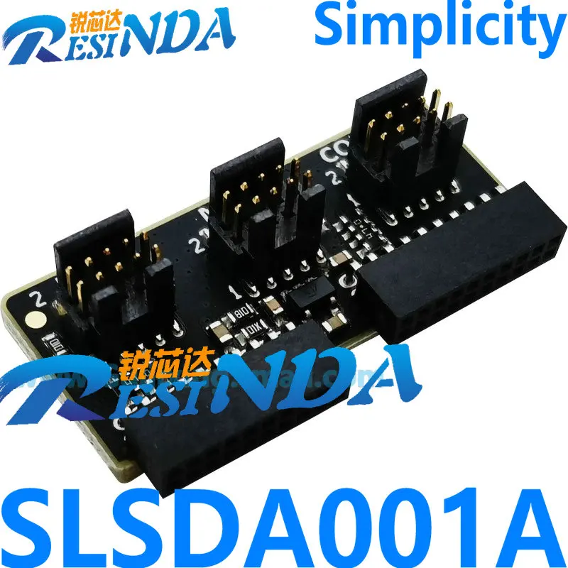 SLSDA001A Simplicity Debug Adapter Board Connector for STK Wireless Starter Kit