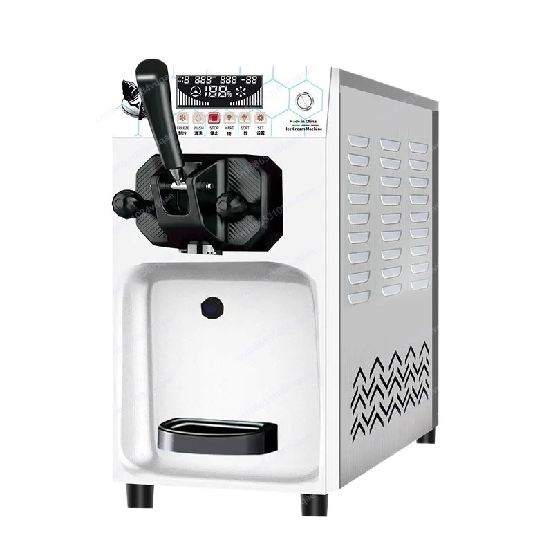 

Commercial soft ice cream machine, fruit raw ice cream manufacturing equipment