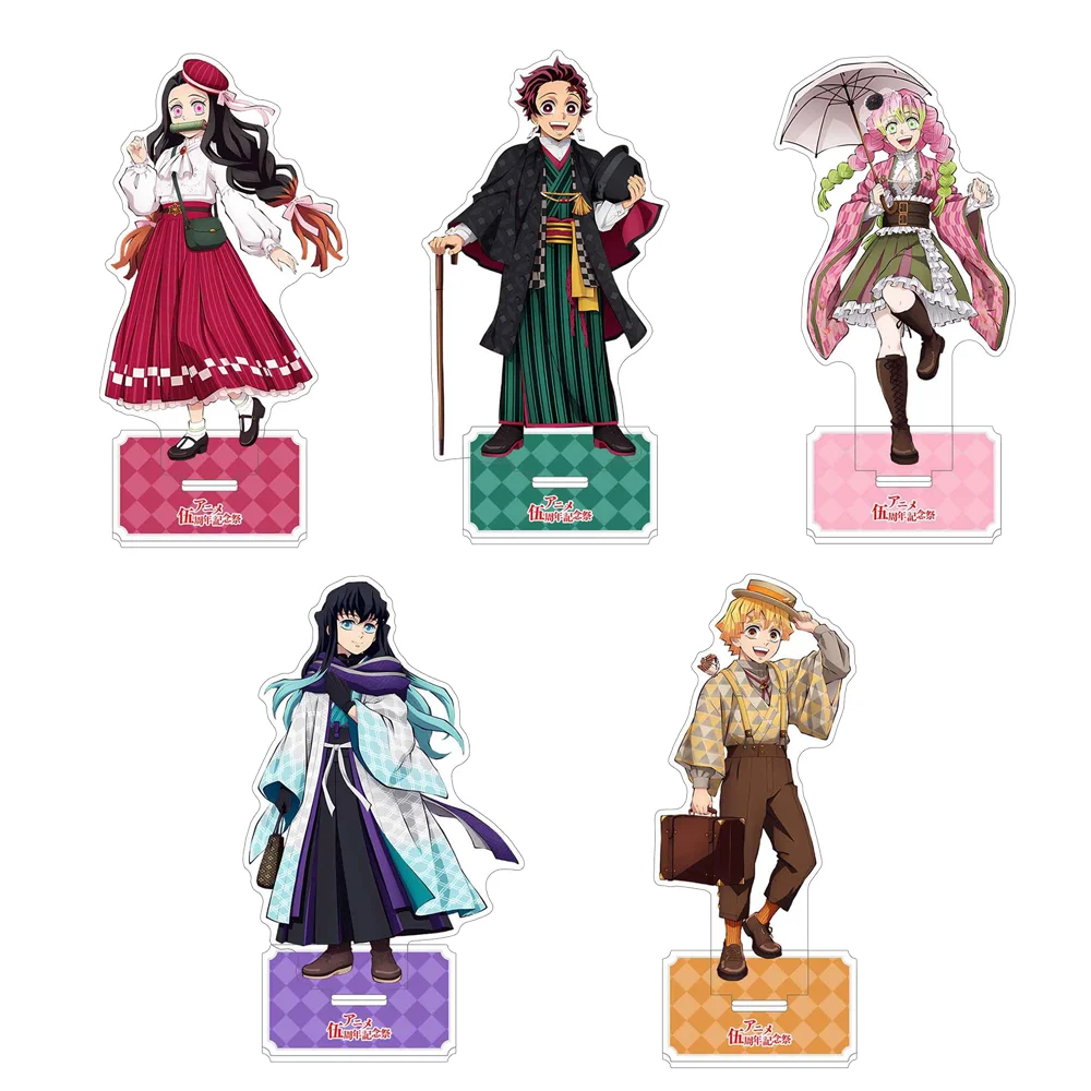 

15CM Anime Demon Slayer Character Cosplay Figure Acrylic Stand Model Gift Desktop Decoration Collection Accesorios Goods