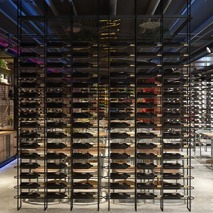 Gabinete de Bar Industrial, casas, boda, hierro, cocina, diseño apilable, exhibición, estante de vino hecho a mano, columna, gabinet, muebles de cubo