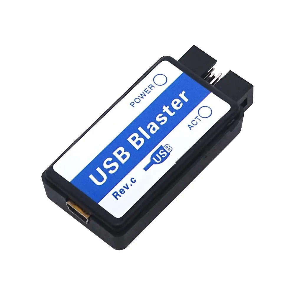 USB Blaster Downloader CPLD FPGA Programmer Mini USB Interface High Speed Stable No Heat for Altera