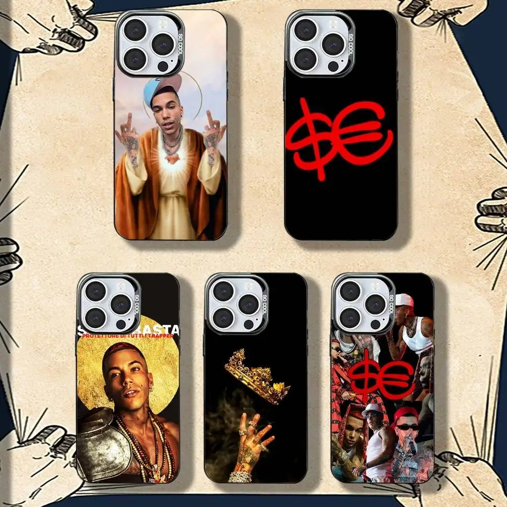 

Singer S-Sfera E-Ebbastas Phone Case For iPhone 16,15,14,13,12,11,8,7,Pro,Max,Plus,Mini,XS,SE Shockproof Matte Cover