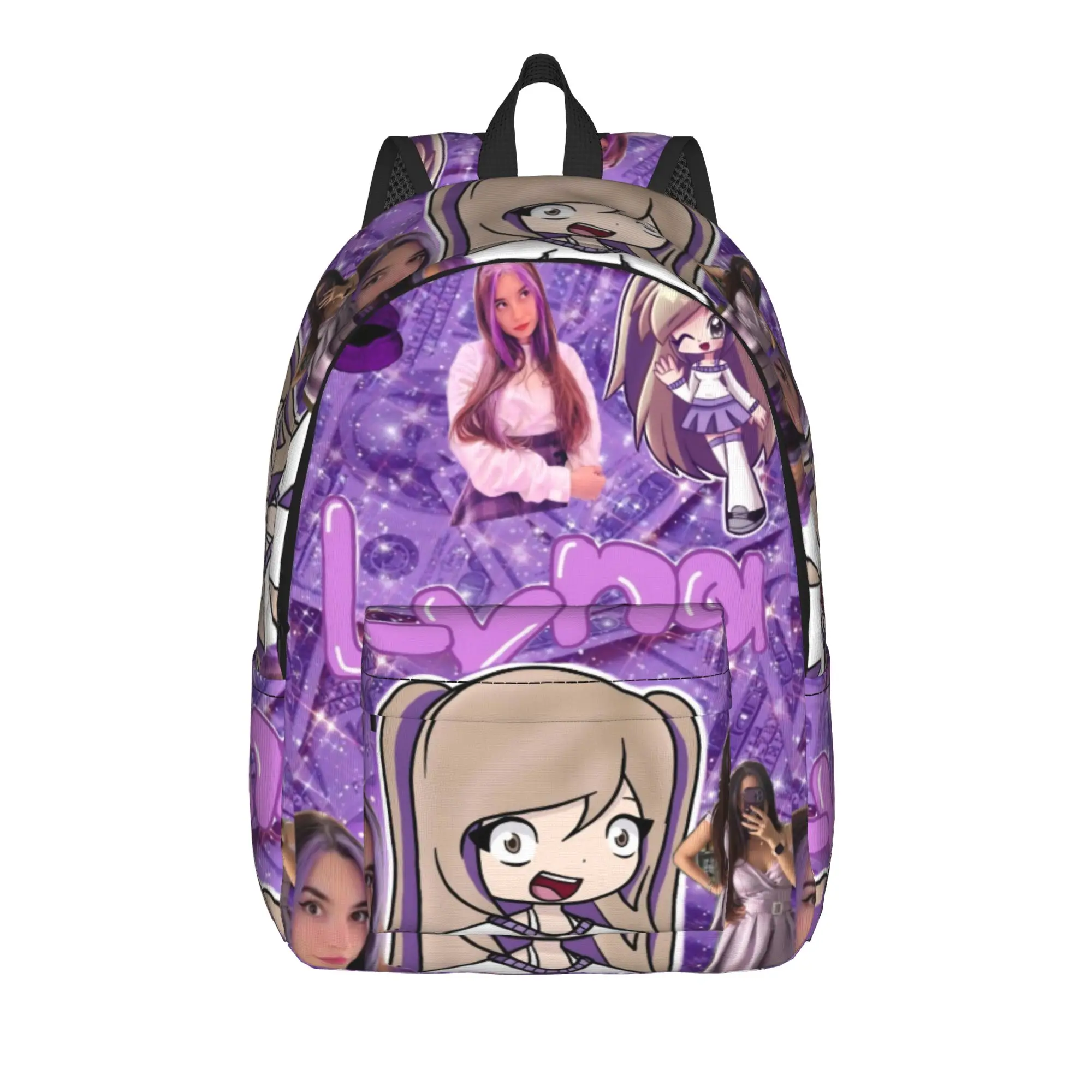 Lyna Vallejos Gamer Teenage Backpack Lightweight High School Hiking Travel  Daypack for Men Women Laptop Shoulder Bag