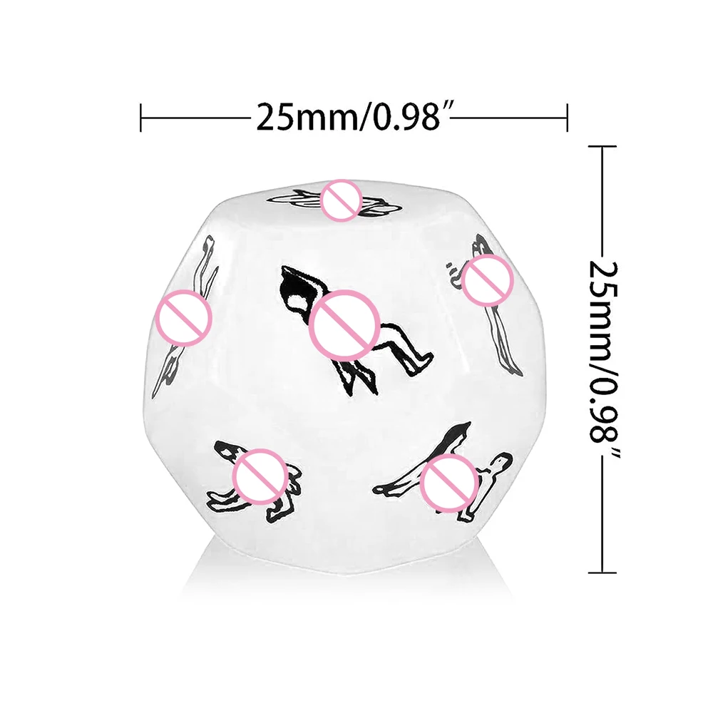 Runyu Adult Couple Sex Dice Game Toys Male And Female Flirting Dice And Adult Bedroom Gifts Couple Games Sexy Adult Toy Sex Toys view 5