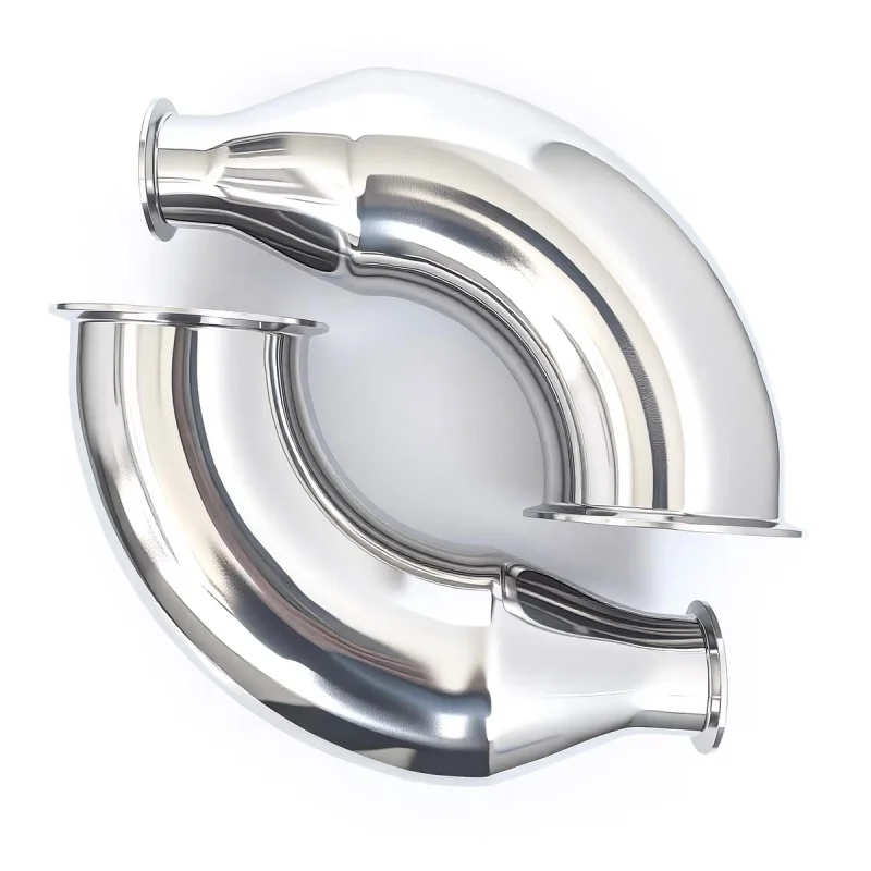 4inch * 2inch TC Reducing Elbow Pipe For Home Brewing Distillation Variable Diameter Elbow 304 Stainless Steel