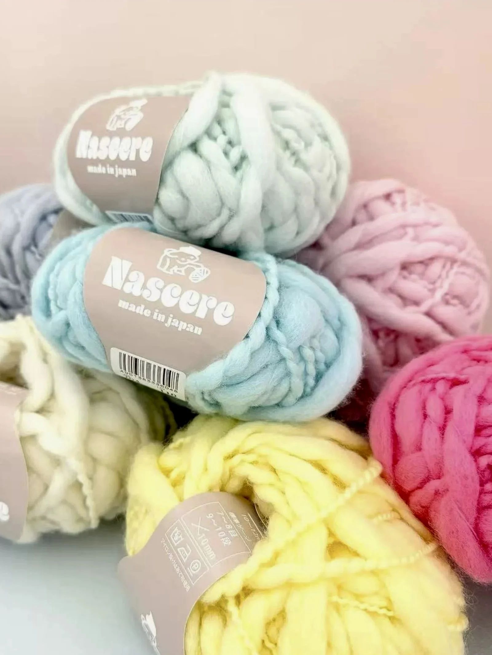 

Puppy Large Belly Silk Bamboo Ultra-Thick Pure Wool Yarn 50g Hand Knitting Cotton Thread Nascere Source Color NaSheng