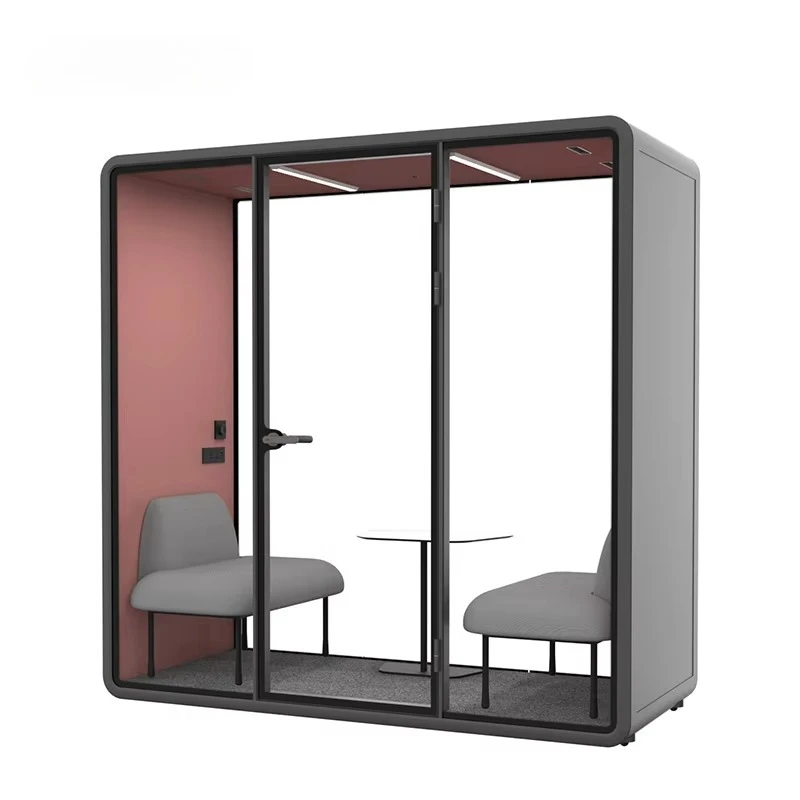 

Звукоизоляционная кабина, новый дизайн, съемная бесшумная кабина, звукоизоляционная комната, стручок для офисных рабочих встреч