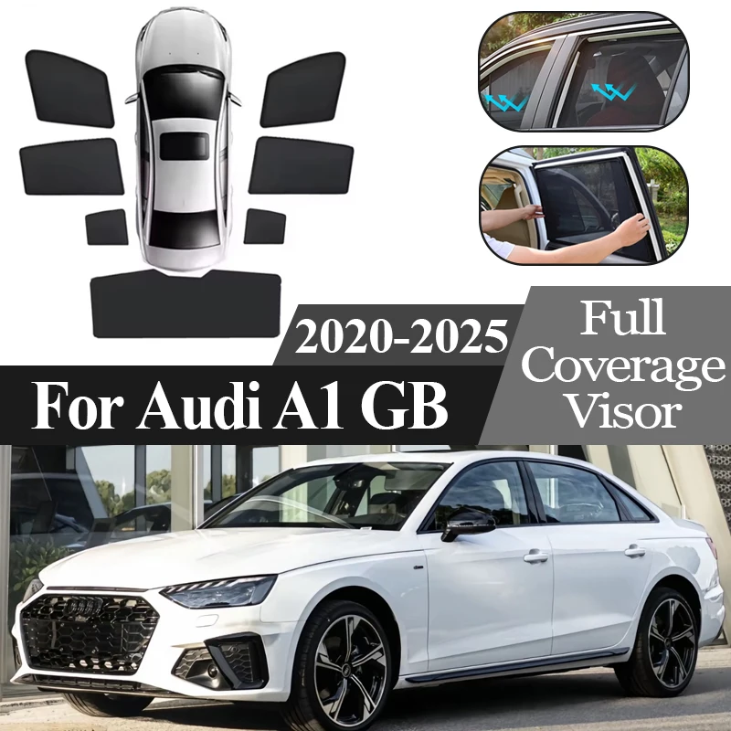 

Auto Accessories For Audi A1 GB 2020 2021 2022 2023 2024 2025 Car Mesh Sunshades Privacy Protection Coverage Blocking Curtain