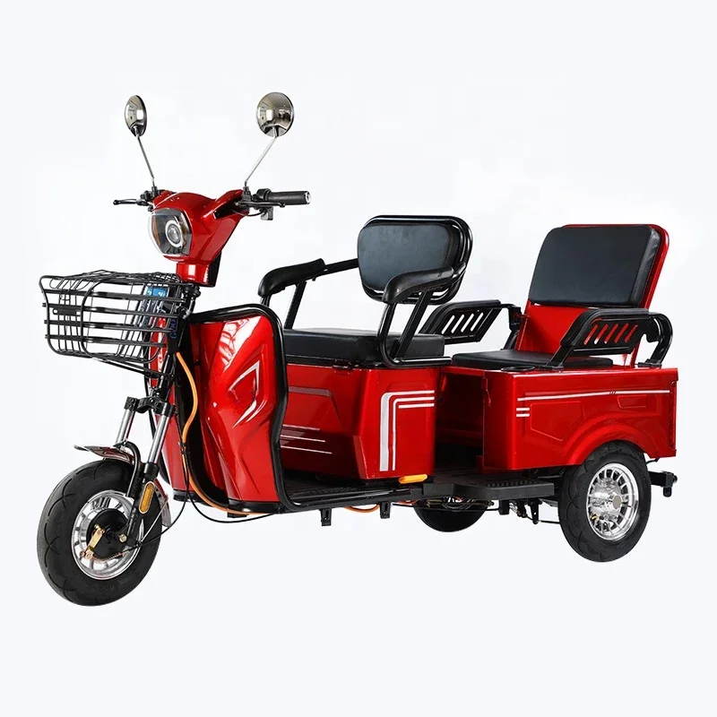 Export quality cheap electric tricycle 48V high speed cheap electric three-wheeled motorcycle