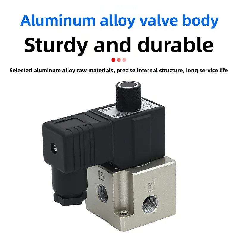 Three-way VT317 Direct Acting Solenoid Valve VT317-5G-02 VT317-5D-02 VT317V-4DZ-02 VT317-4D-02 VT317V-4D-02 VT317-3G-02