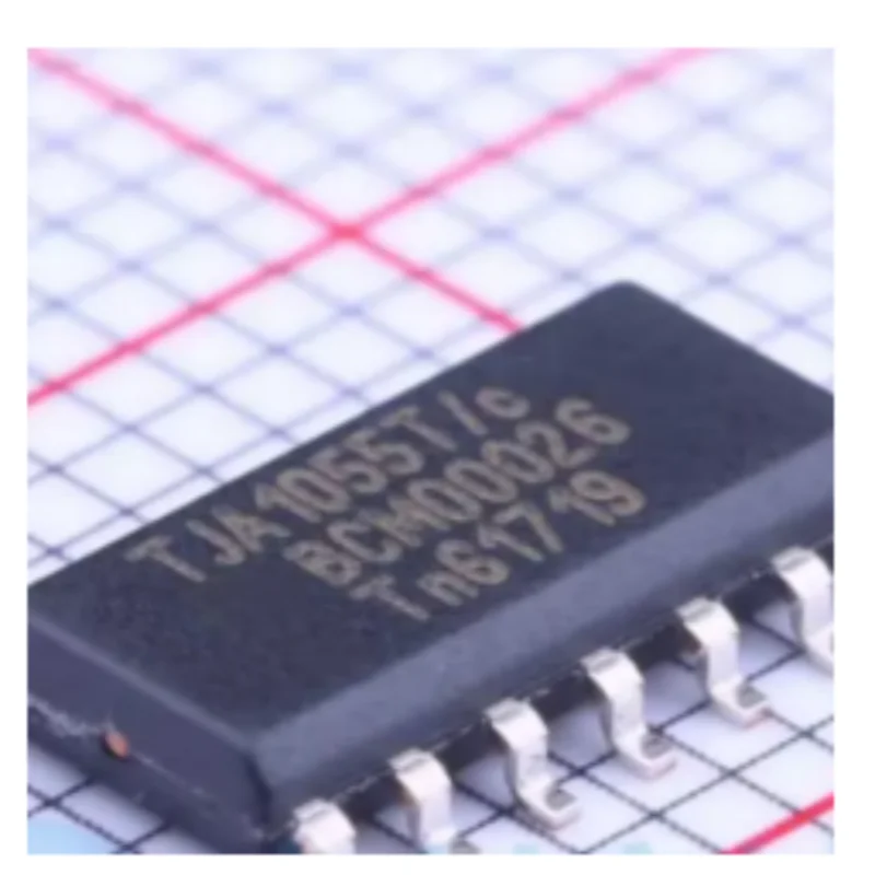 10PCS TJA1055T/C New Automotive Fault‑Tolerant CAN Bus Transceiver SOIC‑14 AEC‑Q100 125kBd Low‑Speed CAN Interface IC Chip