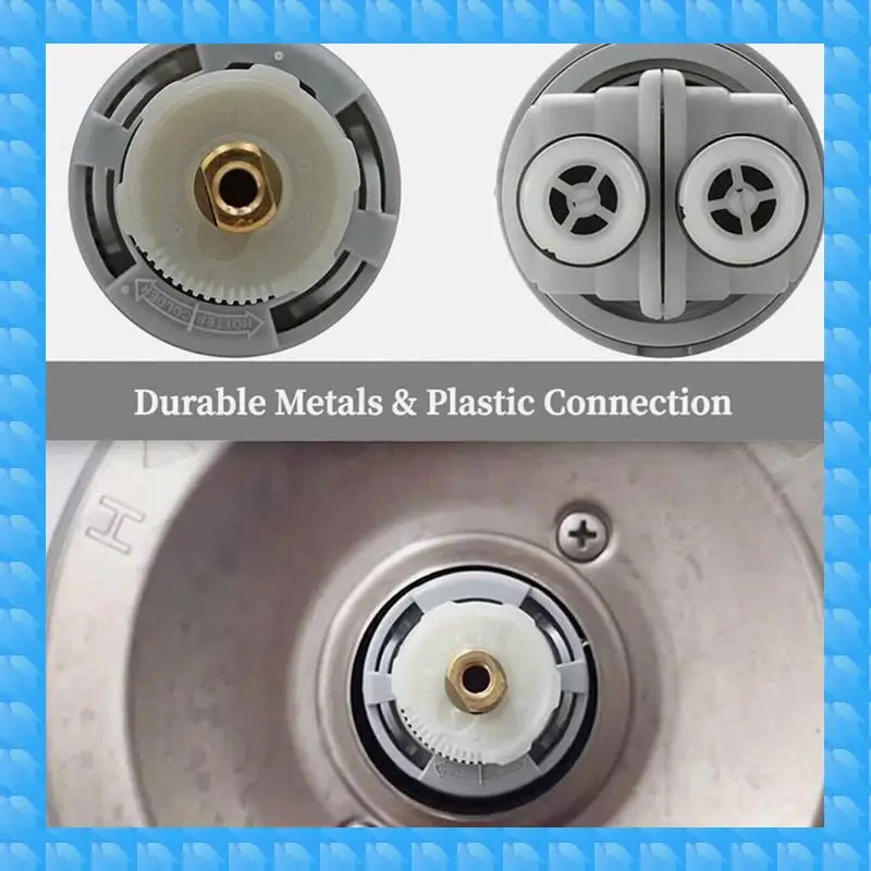 ETRT 2X RP46074 Shower Valve Cartridge Compatible For Delta 13/14 Series Bath Tub Shower Faucet Single Handle