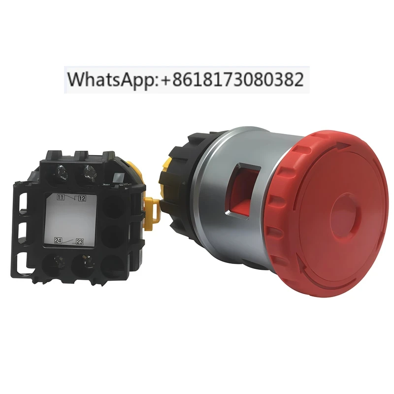 XN4E-BL401 02 03 11 12 Industrial Lockable Emergency Stop Switch (30MM Mount)